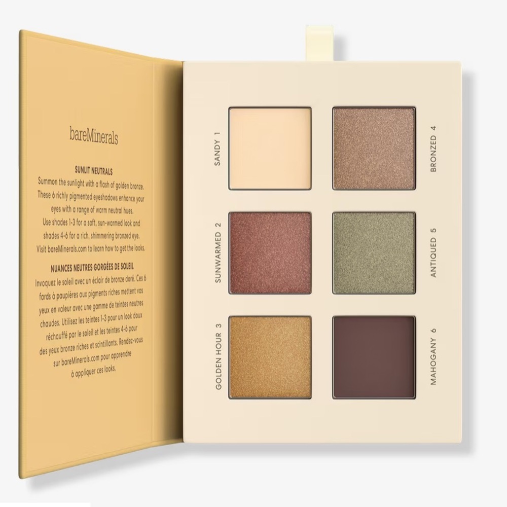 NIB* bareMinerals Eyeshadow Palette - sunlit